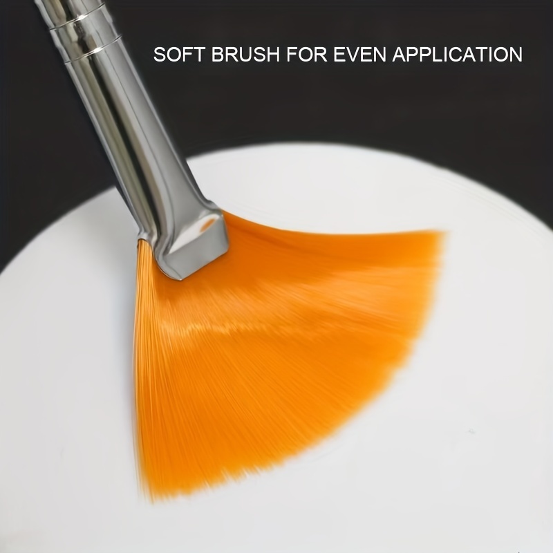 Fan Brushes Facial Applicator Brush Soft Fan Brushes Acid - Temu