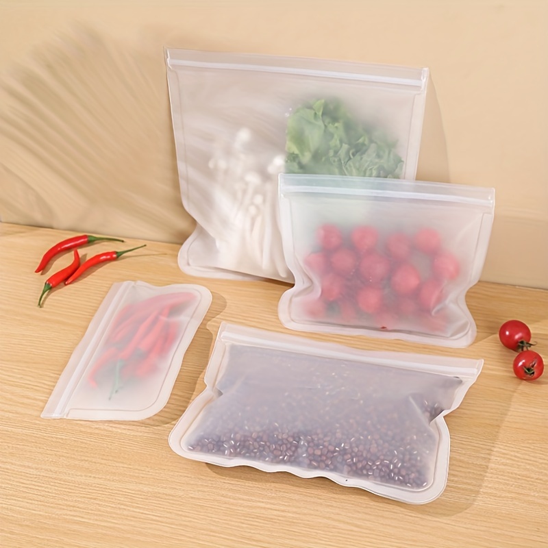 Bolsas reutilizables para comida de bebé, bolsa de suministros de  alimentación con cremalleras dobles, caja de