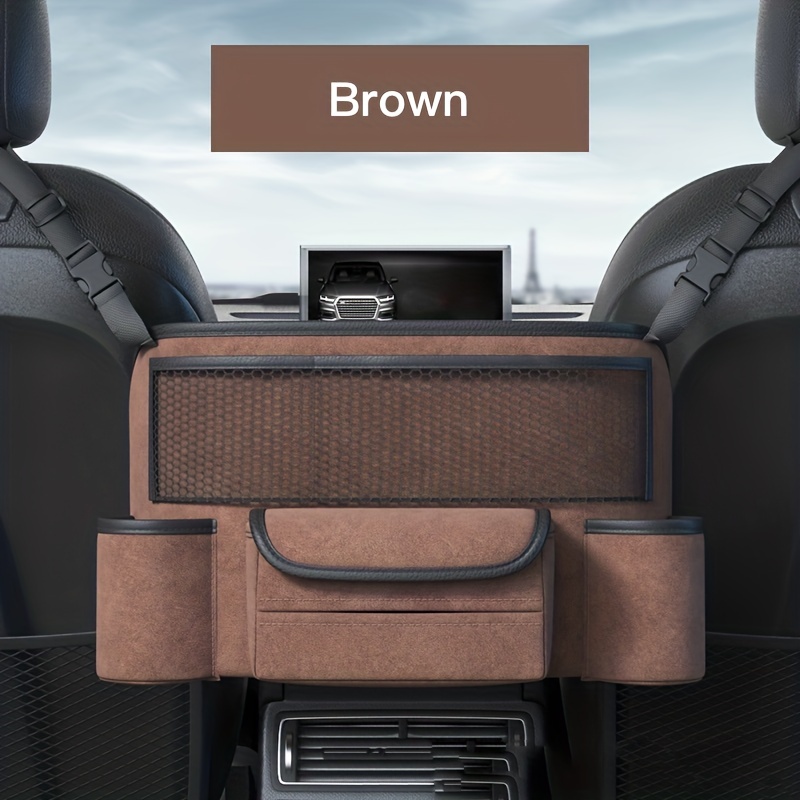 Car Handbag Holder Seats Large Capacity Car Purse Holder - Temu