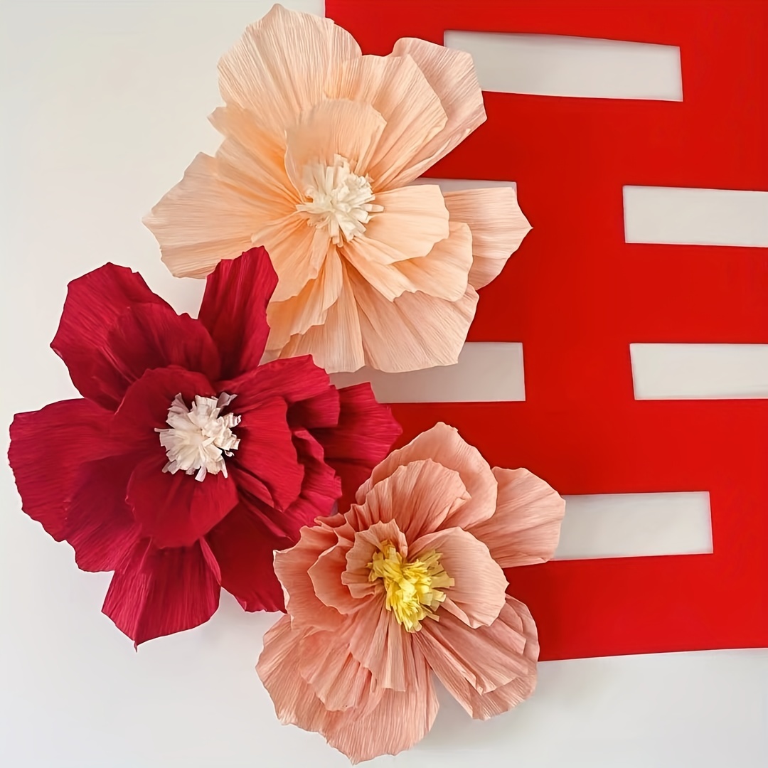 Flores de papel / Tissue flowers
