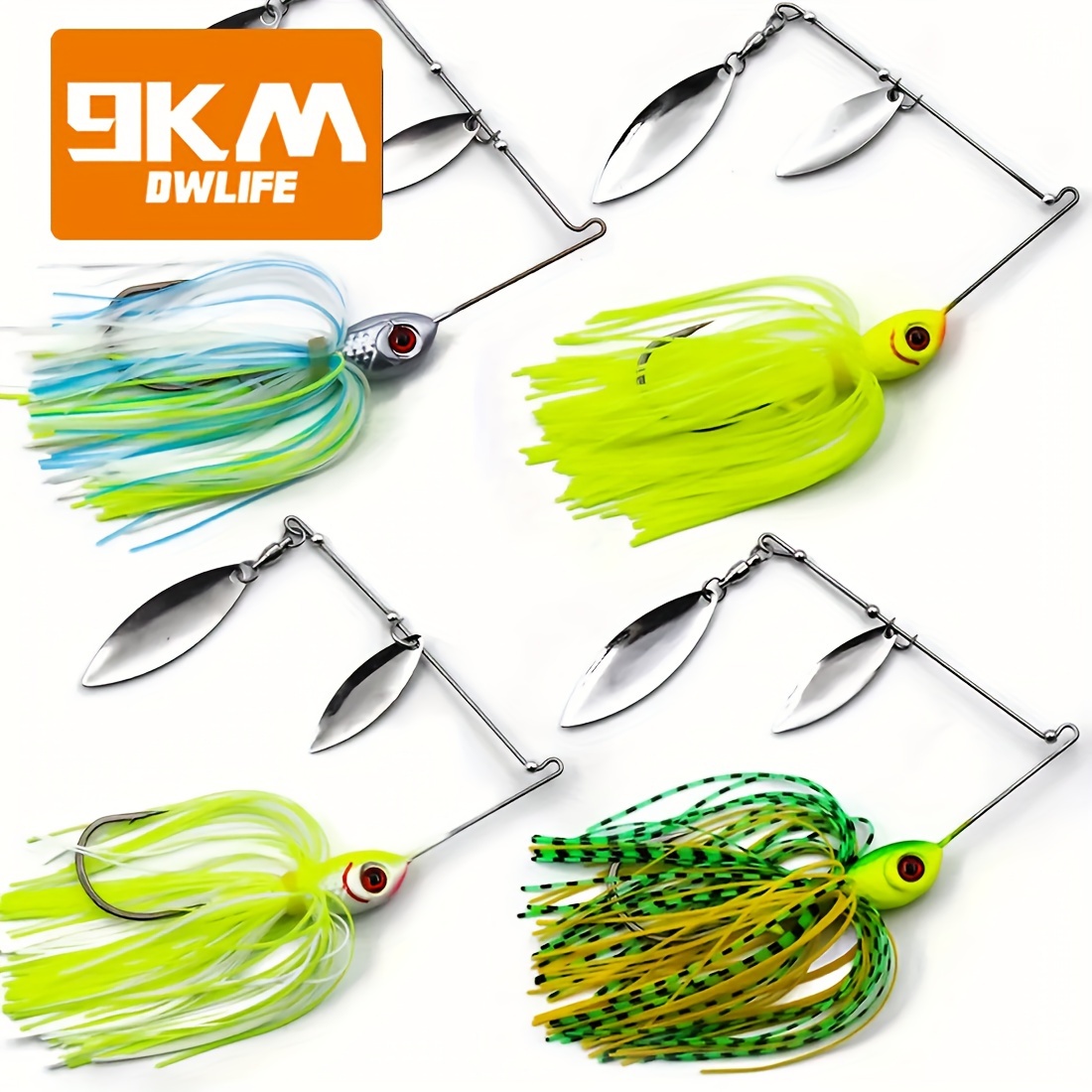 Spinner Chatter Bait Fishing Lure With Jig Head Blade Jig - Temu