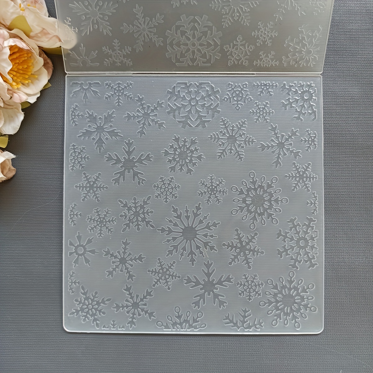 Christmas Decorative Ball Embossed Folder Plastic Embossing - Temu