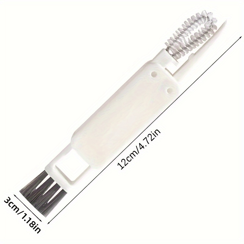 1pc 3-in-1 Cup Lid Brush, Multi-functional Gap Cleaning Brush For