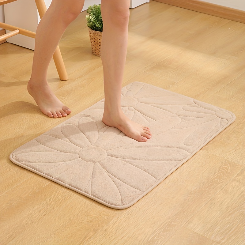 Soft Memory Foam Kitchen Mat Absorbent Rugs Non-slip Carpet Foot Pads for  Toilet Bathroom Entrance