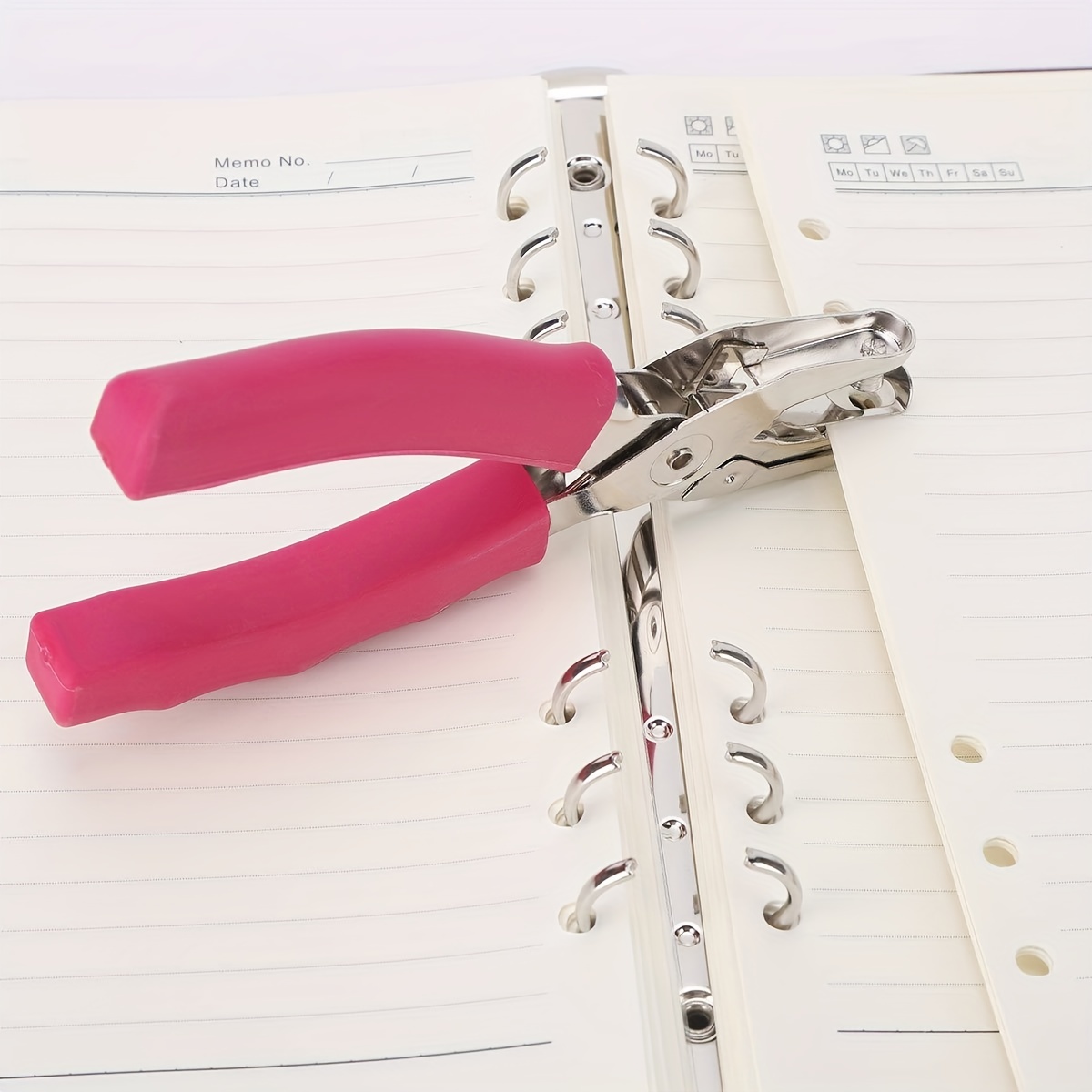 Handheld Hole Punch with Soft Grip - Perfect for Crafts, Cardstock