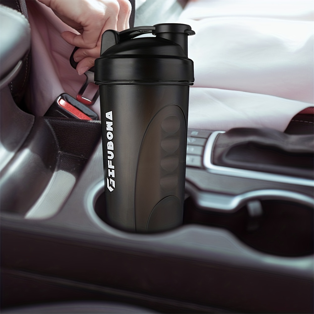 Leak proof Protein Shaker Bottle With Detachable Straw And - Temu