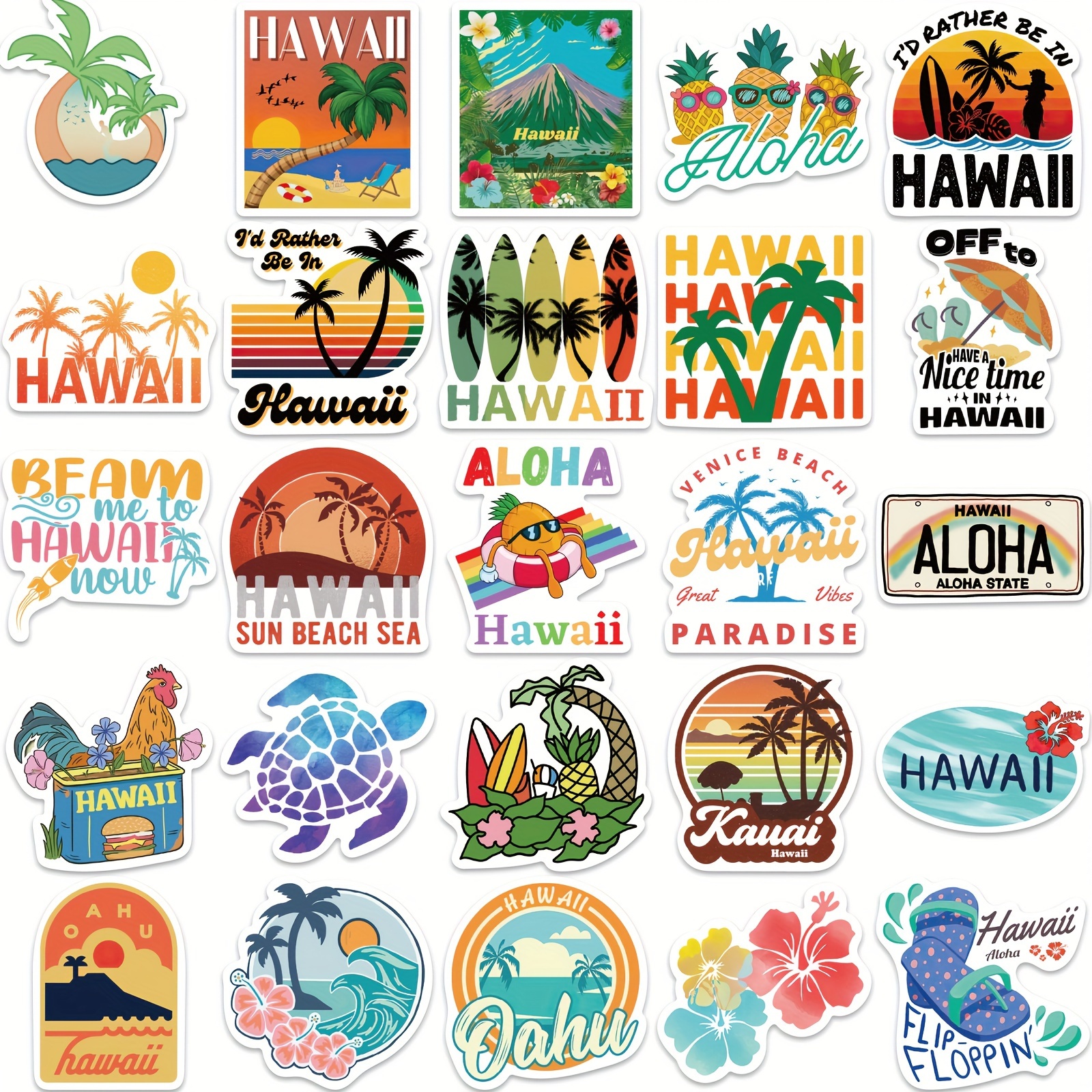 Coconut Bra Flower Boobs Hawaii Aloha Beaches' Sticker