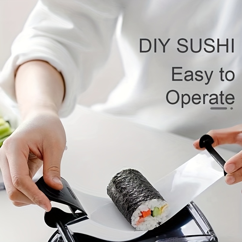 6PCS Sushi Maker Set Onigiri Mold Sushi Roller Machine Quick DIY