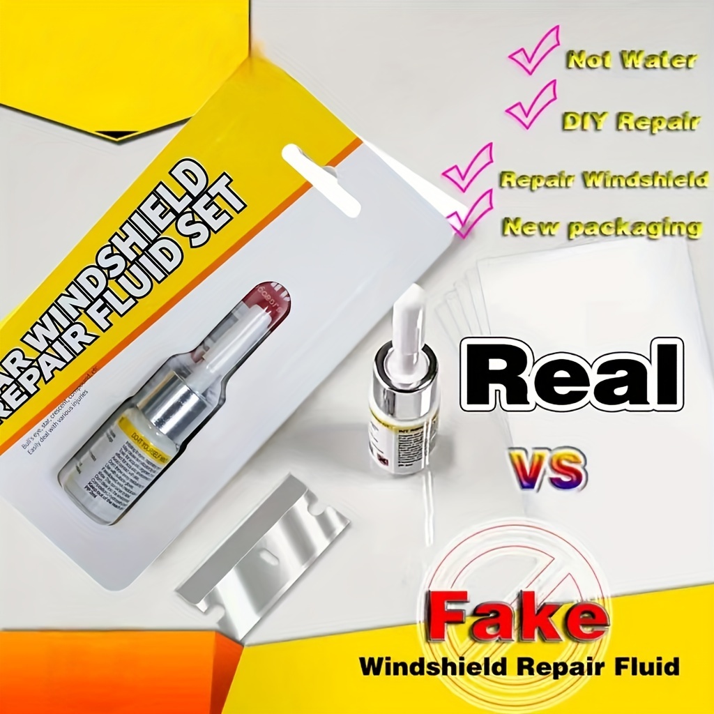 90ml Upgrade Car Windshield Repair Tool DIY Curing Glue Auto Glass Scratch  Crack Restore Kit Car windshield repair fluid Glass Restore Kit