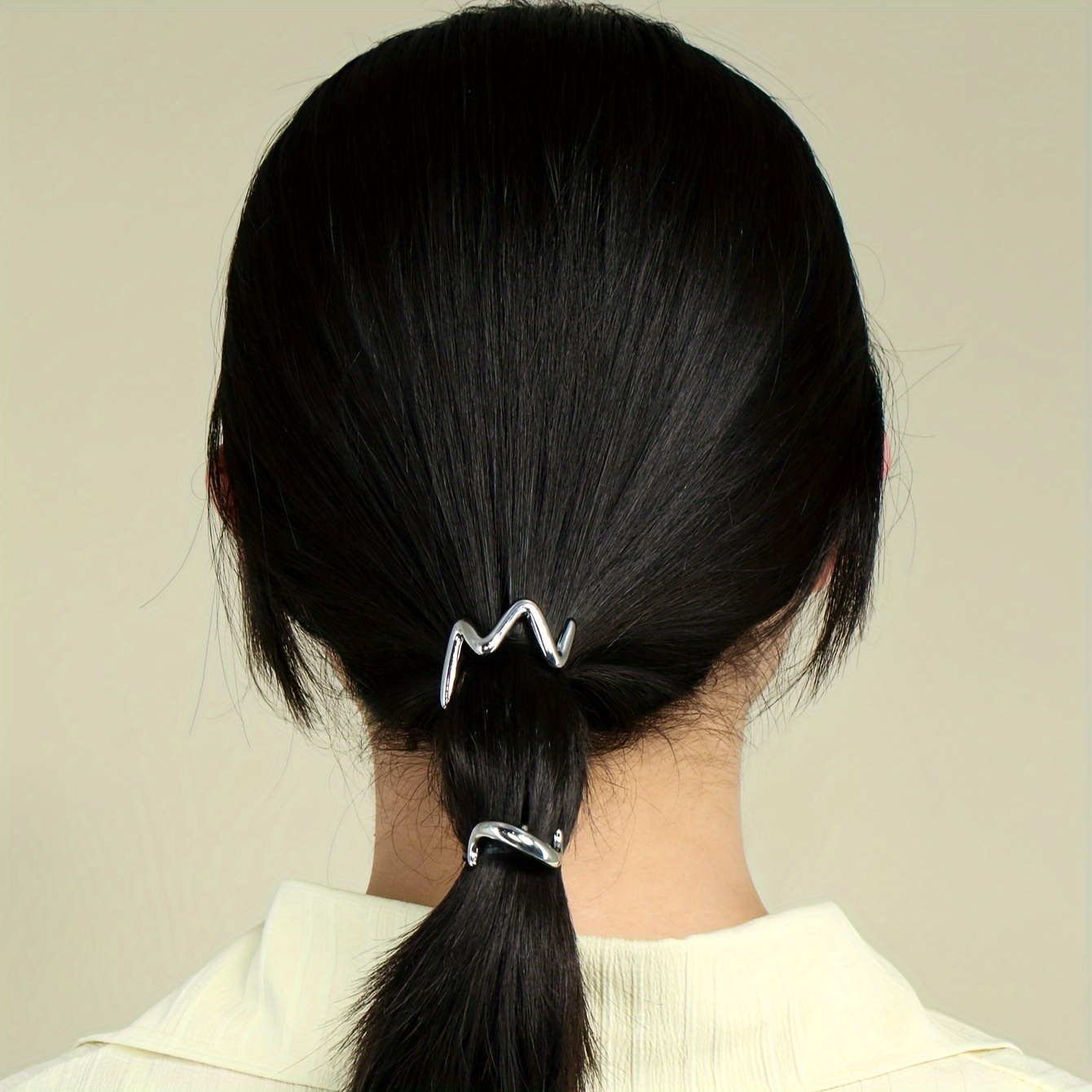 Metal Ponytail Buckle Clips Hair Clips High Ponytail Holding - Temu Canada