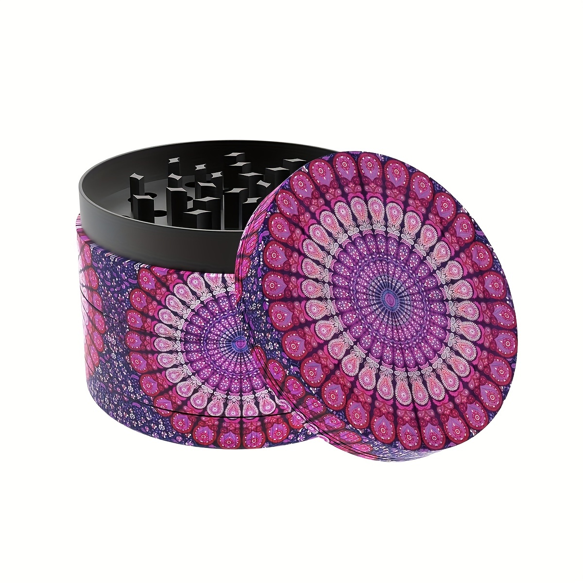 Bohemian Tree Of Life Aluminum Grinder, Spice Grinder, Kitchen Grinder -  Temu