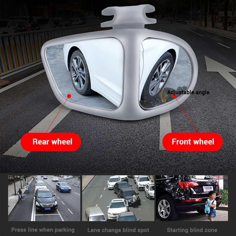 Motorcycle Rearview Mirror Wide angle Hd Blind Spot Mirror - Temu