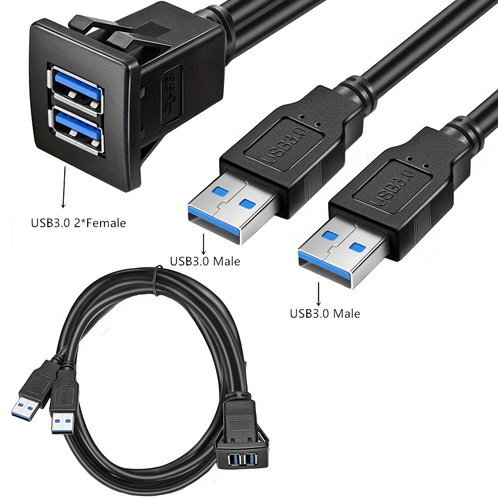 Equip Cavo Di Prolunga USB-A 128750 1.8 m Trasparente