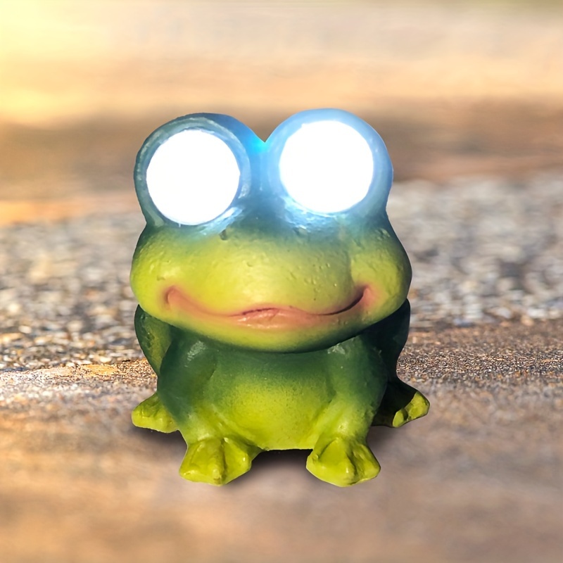 Mini Frog Figurines Miniatures Luminous Micro Landscape Resin Crafts Glow  In The Dark Fairy Dollhouse Home Desktop Decor - Temu United Kingdom