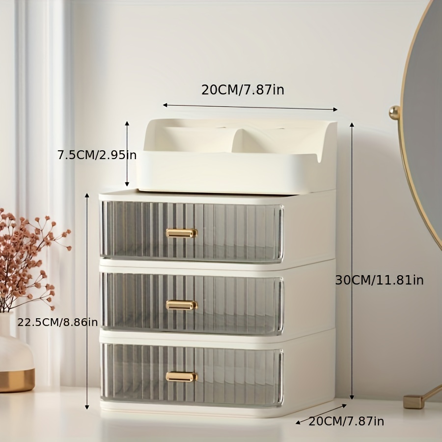 Multi layer Makeup Storage Rack Desktop Cosmetics Storage - Temu