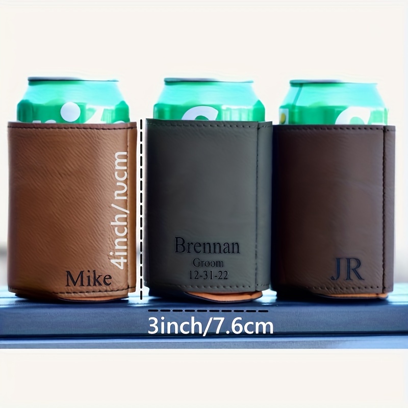 Personalized Customized Engraved Can Holder Beer Can Holder - Temu