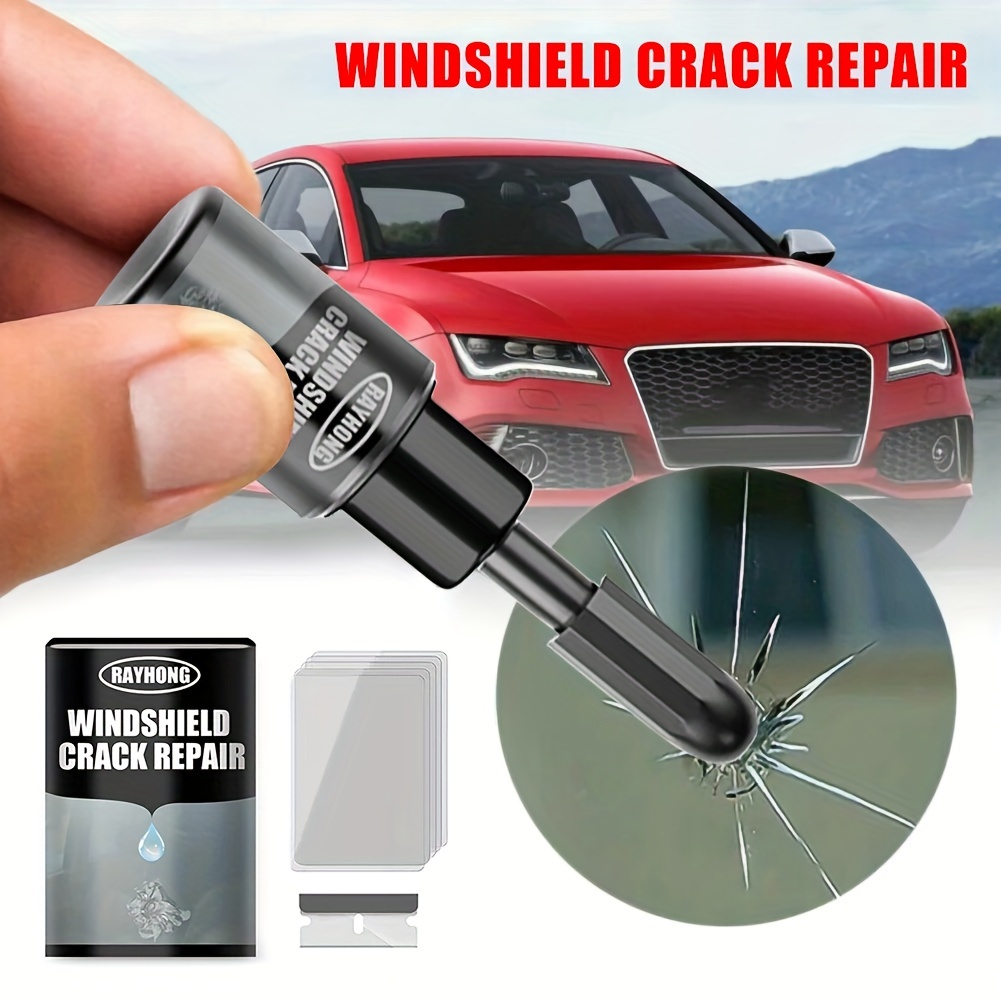 Car Windshield Repair Glue Adhesive Car Window Glass Crack Repair Kit, Car  Glass Scratch Crack Repair Tool