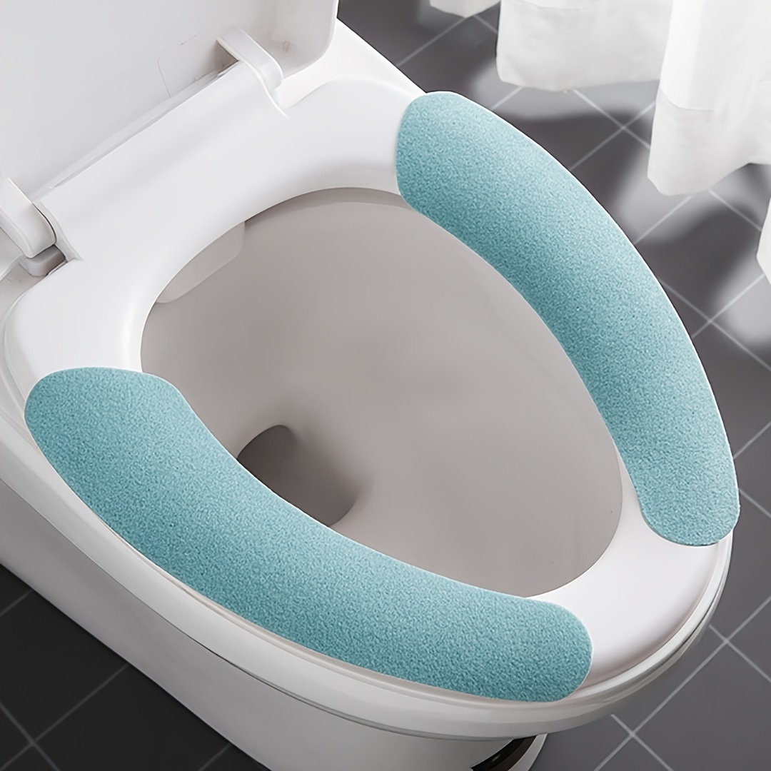Lot De 5 Coussinets En Silicone Pour Siège De Toilette - Réduit Le Bruit De Fermeture, Adhésif Puissant - Maison, Hôtel, école - 10