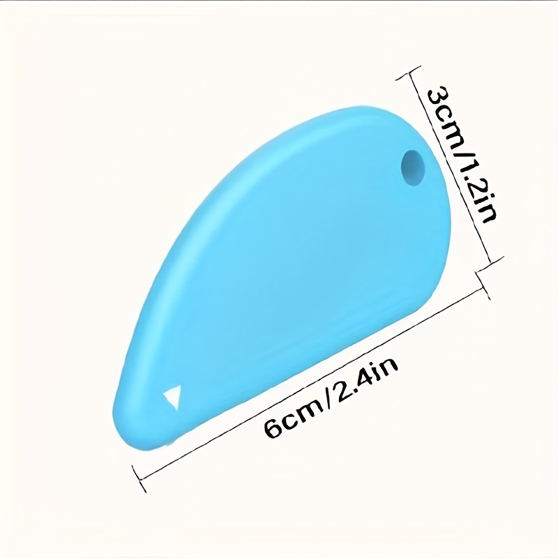 Messermeister Blue Silicone Bowl Scraper