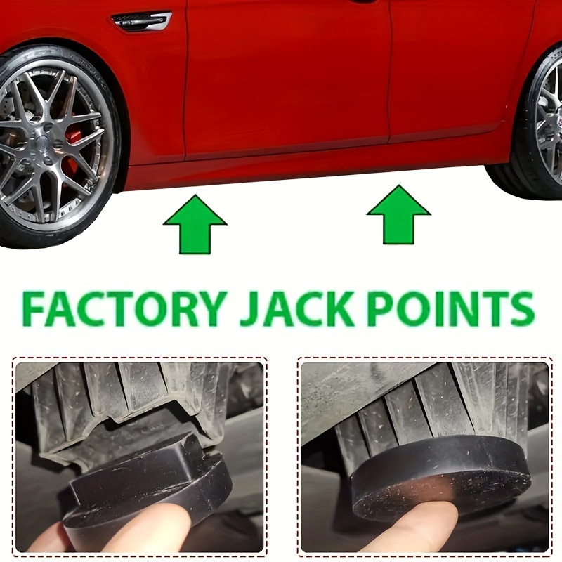 Car Jack Rubber Pad Frame Protector Adapter Top Up Tool - Temu
