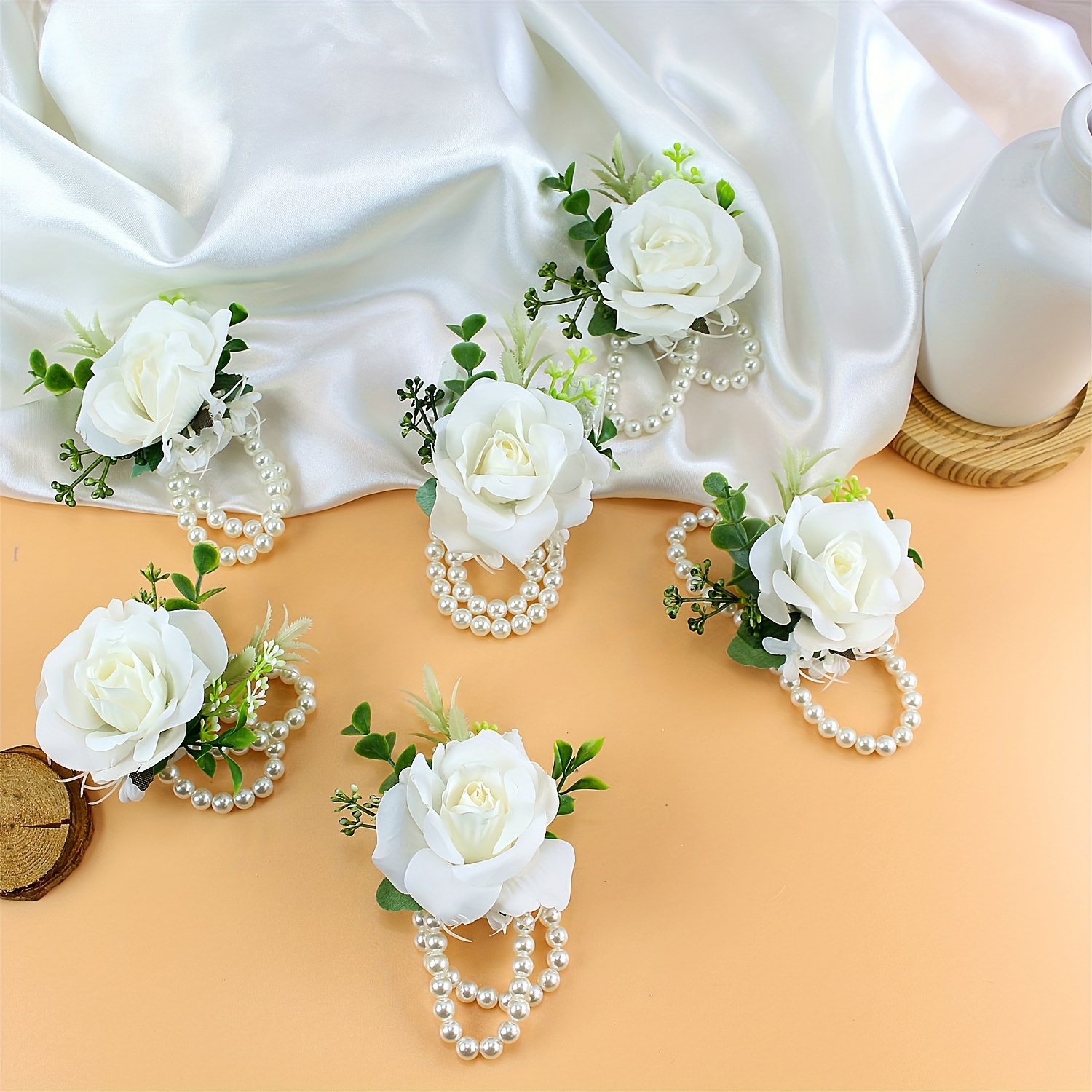 Rose Royal Wrist Corsages Prom wrist Corsages Wedding Bridal - Temu