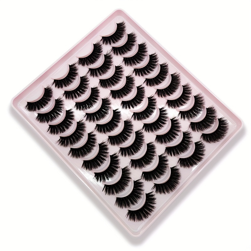 

Cat Eye Lashes 3d Faux Mink Lashes, Natural False Eyelashes Dramatic Volume Lashes Extension Fluffy Long Makeup Handmade Lashes Extension