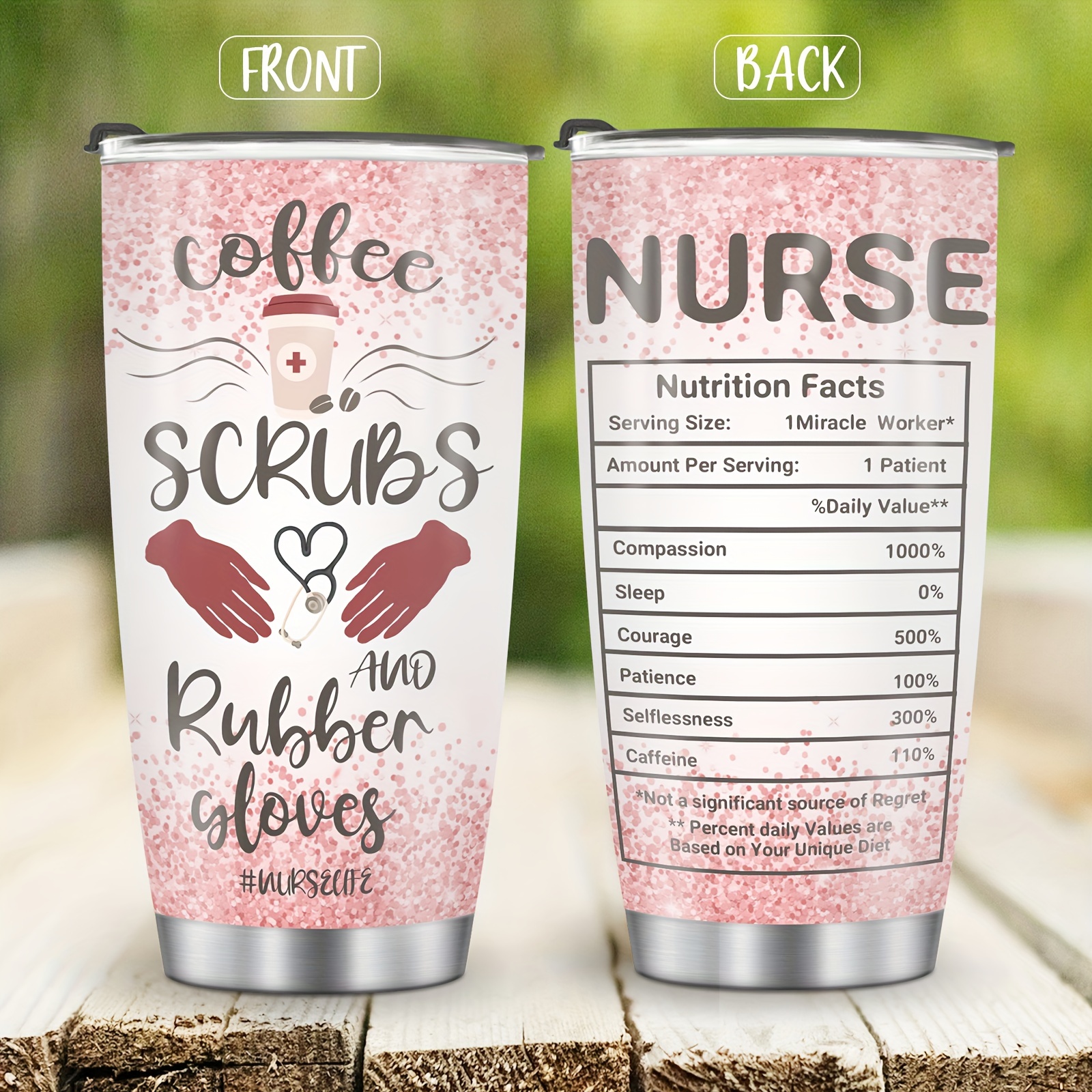 Personalized Nurse Tumbler - Nurse Graduation Gift, Gift for Nurses