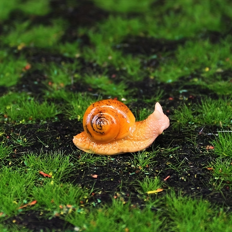 Simulated Snail Ornaments Add A Touch Nature Garden Decor! - Temu