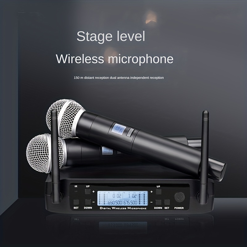 Lmbgm Uw100 Sistema De Micrófono Inalámbrico Profesional De - Temu
