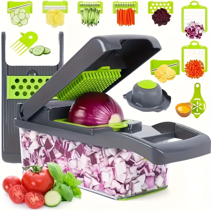 Electric Vegetable Fruit Chopper Cutter Food Onion Dicer Slicer