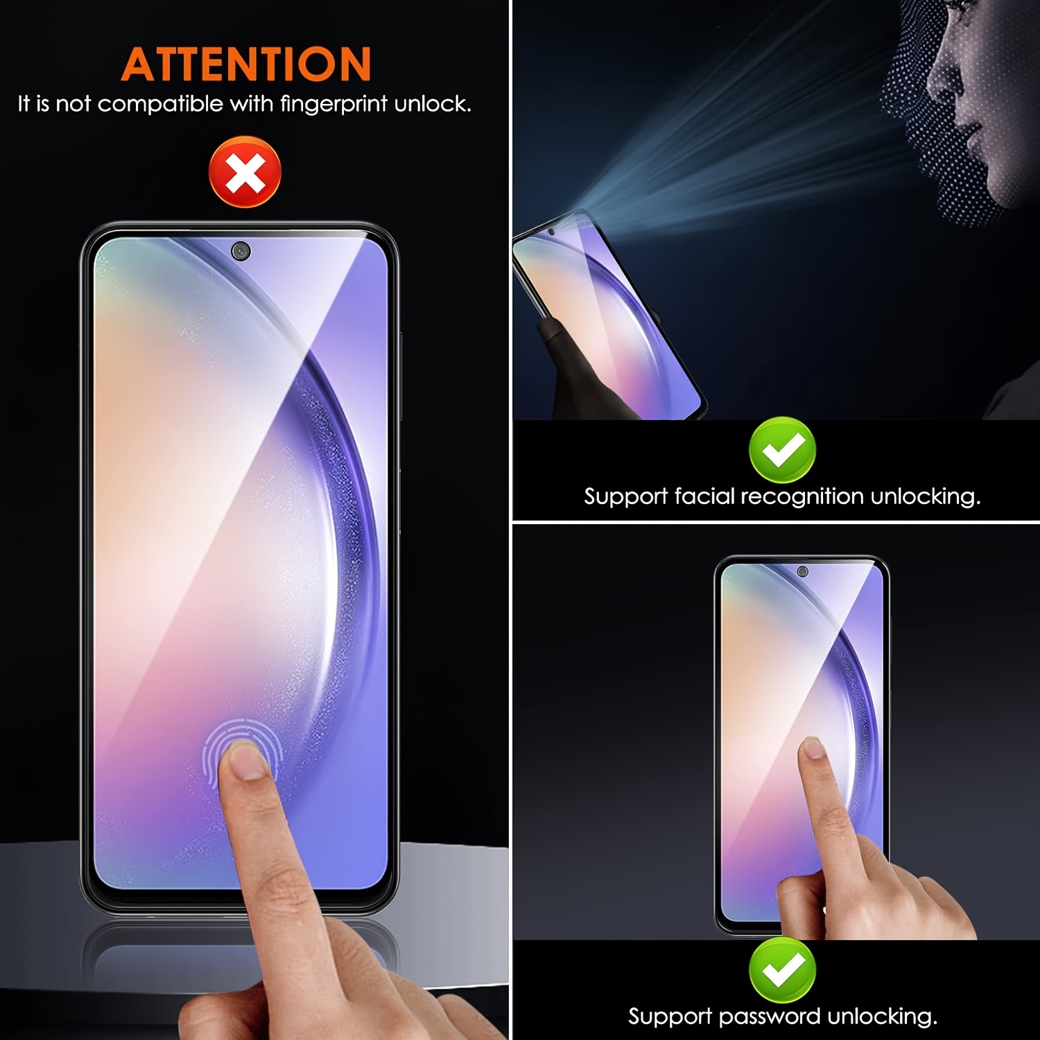 Cristal templado ANTIESPIA para Samsung Galaxy A42 5G - Display de
