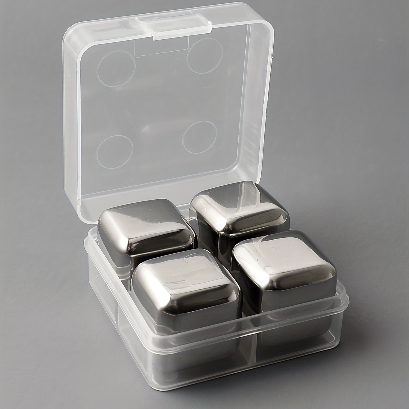Stainless Steel Reusable Ice Cubes Chilling Stones Cooling Cube