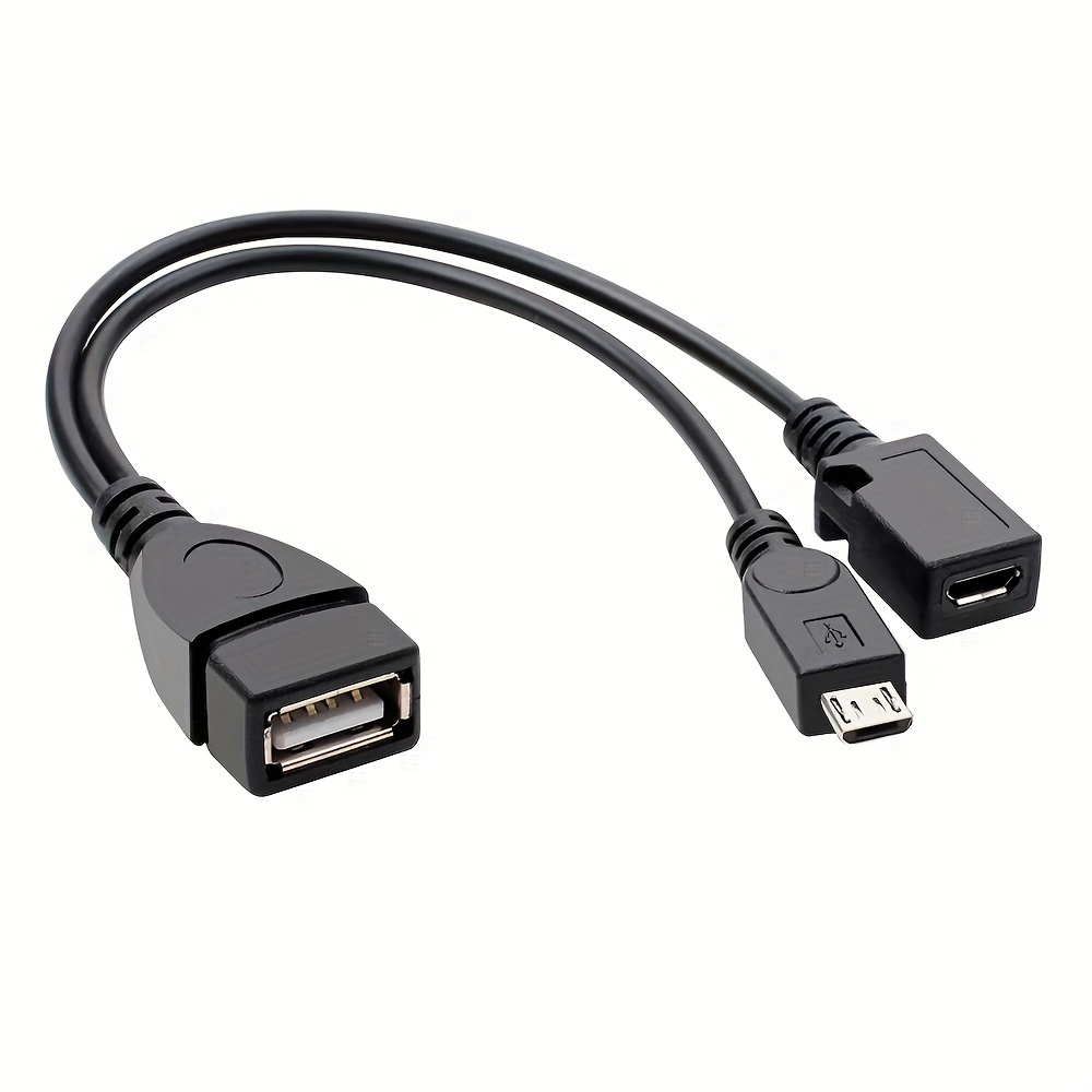 Adaptateur MicroUSB Femelle / USB Femelle