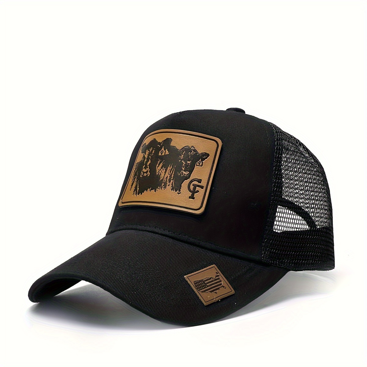 Gorra Plana De Lujo 3D Bordado Hip Hop Casual Para Hombre Sombrero