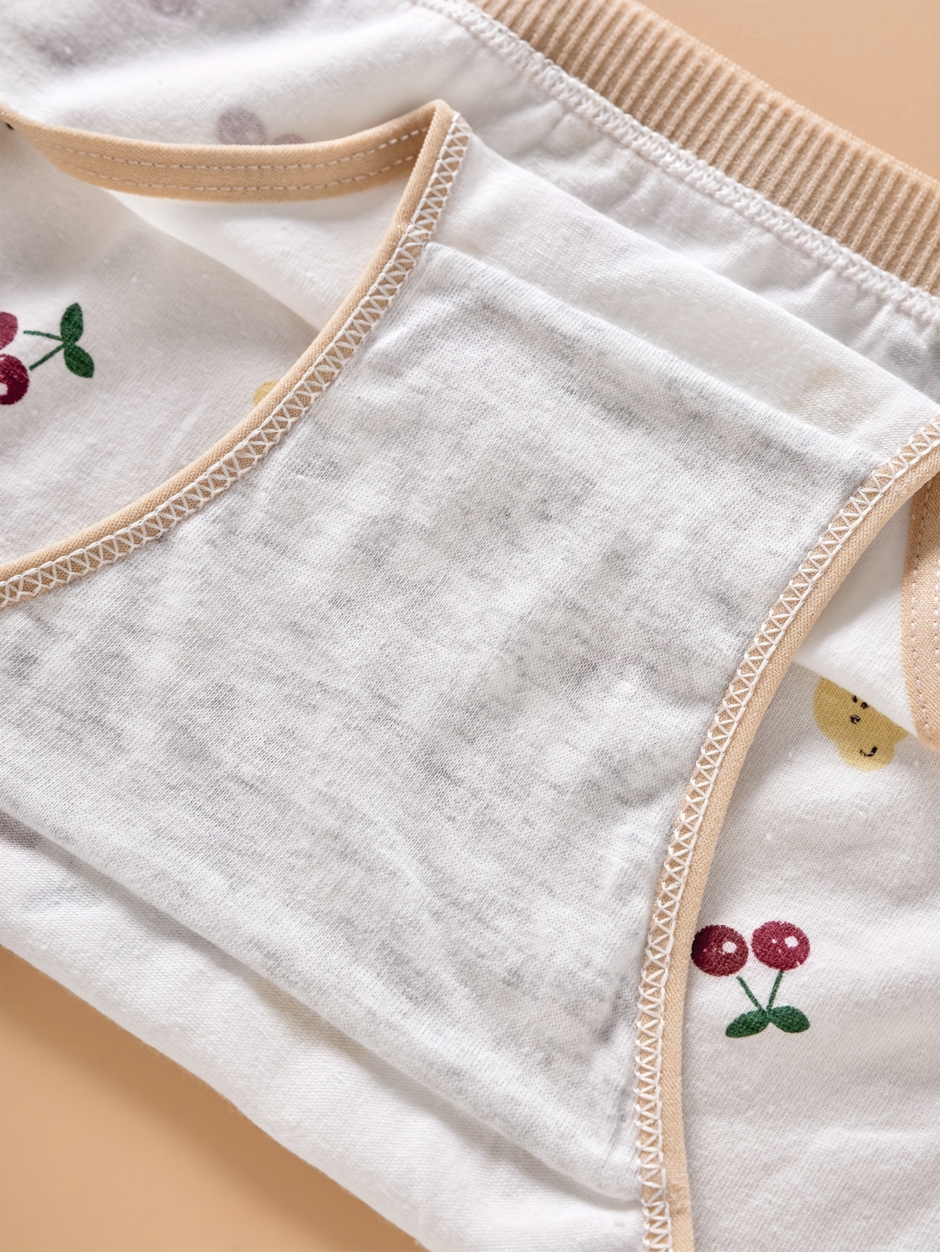 FallSweet Cartoon Bear Panty for Women Printing Underwear Girl Cute Cotton  Mid-waist Briefs