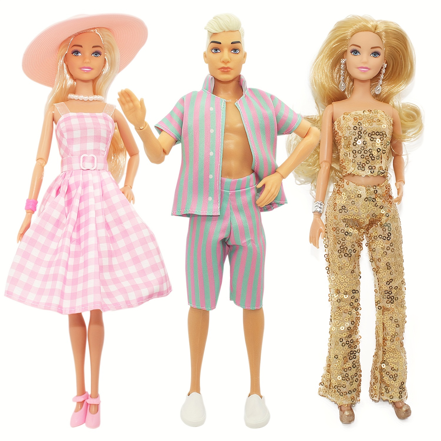 Girl Doll Clothes Accessories Suitable Dolls Contains - Temu Canada