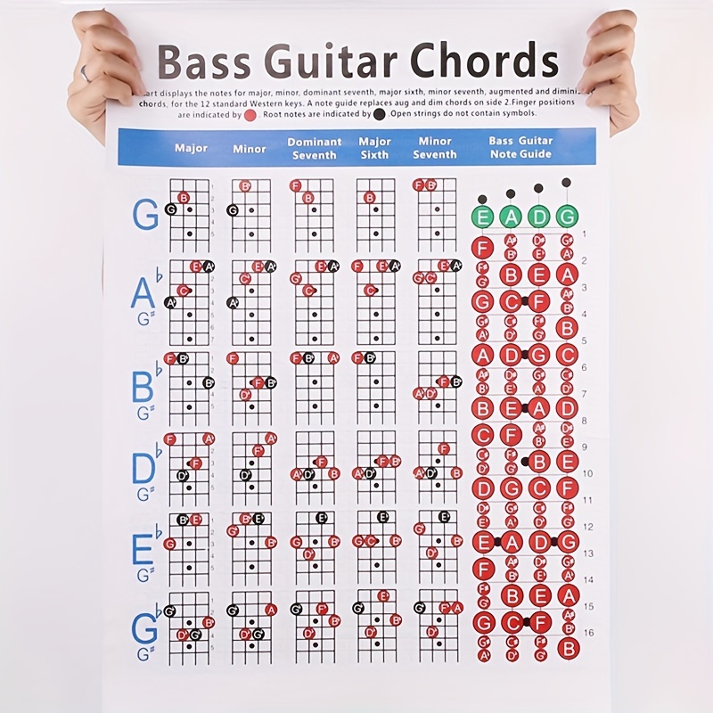 Bass Scale Chart - Temu