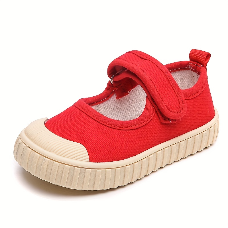 Zapatillas de deporte para niños y niñas, suela plana, color sólido,  cómodas (blanco, 6-7 años para niños pequeños)