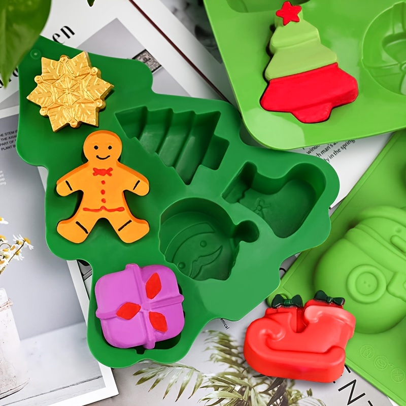  Holiday Ice Cube Trays, Christmas Candy Molds, Santa candy Molds,  Christmas tree Ice Pop Molds 2 pack (Christmas tree shaped) (Snowman  shaped): Home & Kitchen