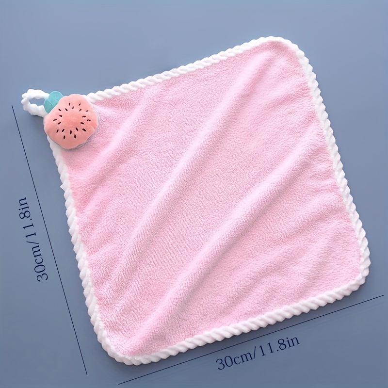 Wiping Hand Cloth, Cute Cartoon Hangable Hand Towels, Super