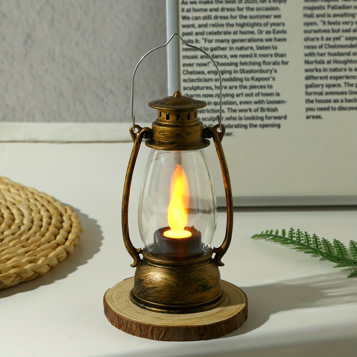 Vintage Wind Lantern Portable Hurricane Lantern Outside - Temu