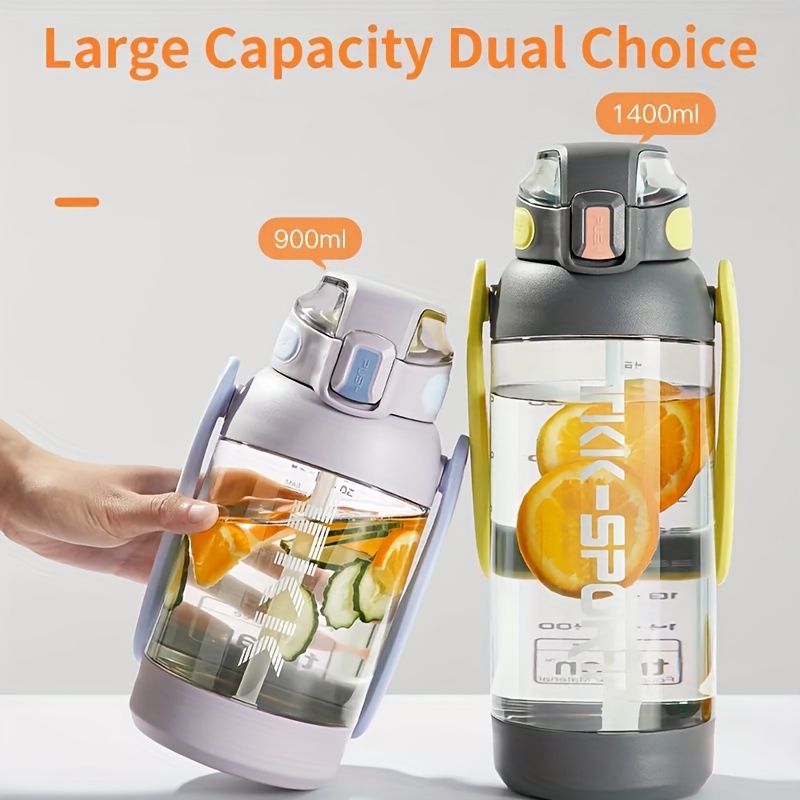 Tkk Large Capacity Stainless Steel Water Bottle Portable - Temu