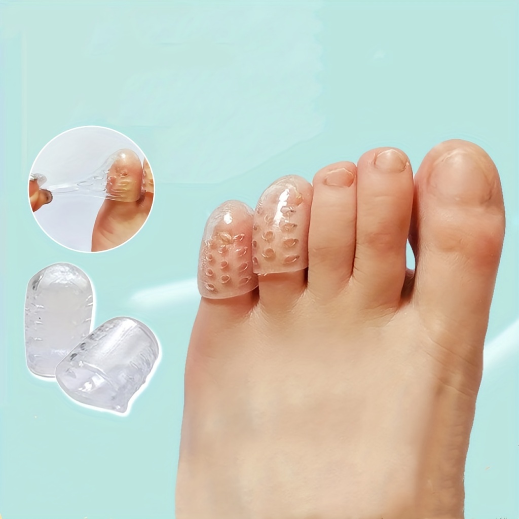 Silicone Anti friction Toe Protector Gel Toe Protectors - Temu
