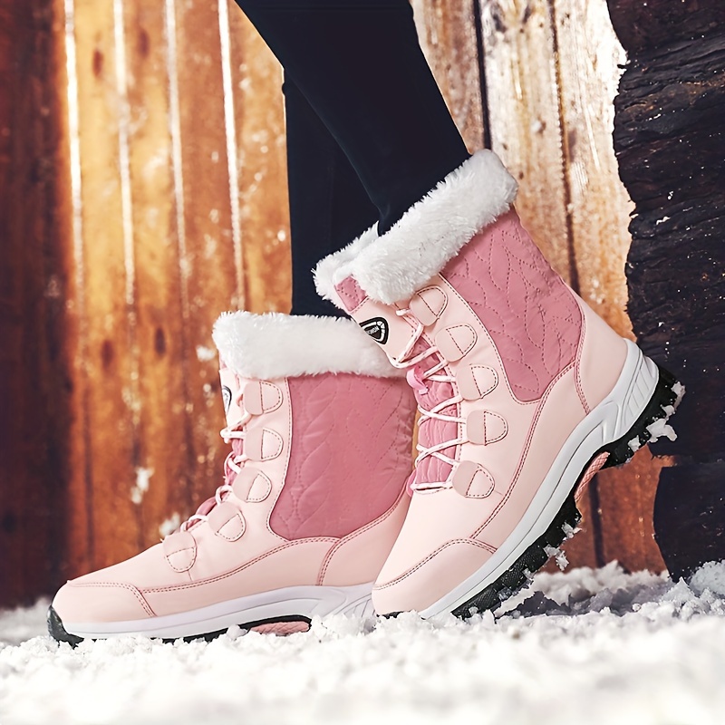 Hot pink clearance winter boots