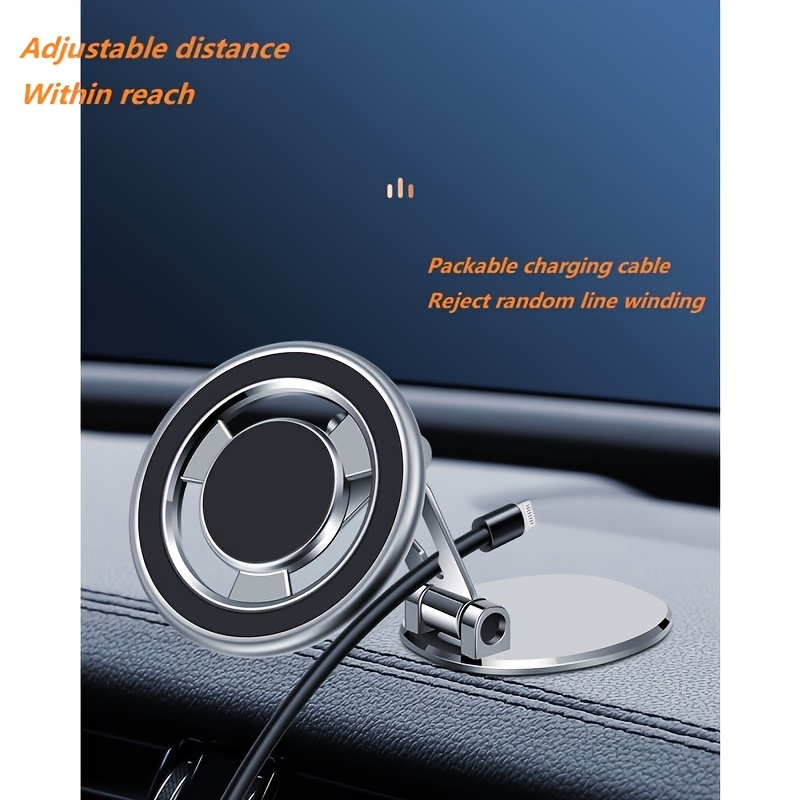 Magnetischer Handyhalter, Autohalterung, Für IPhone, Starke Magnetische  Handyhalterung, 360° Verstellbare Auto-Lüftungs-Armaturenbrett-Halterung  Für