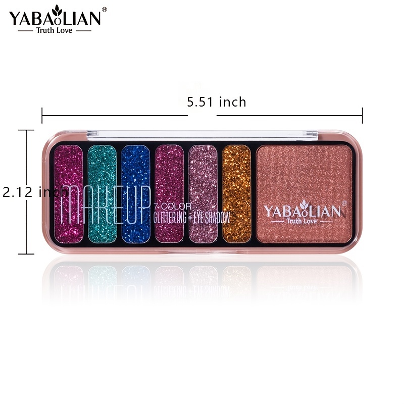Glitter Eyeshadow Palette High Pigmented Long Lasting Eyeshadow Powder
