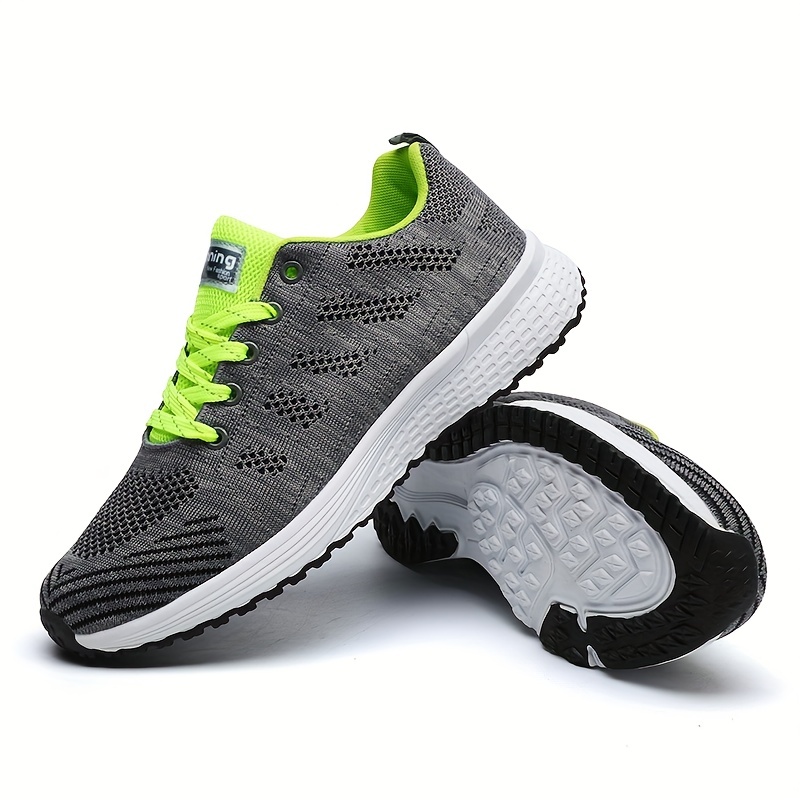 CONTRAST RUNNING TRAINERS - Black