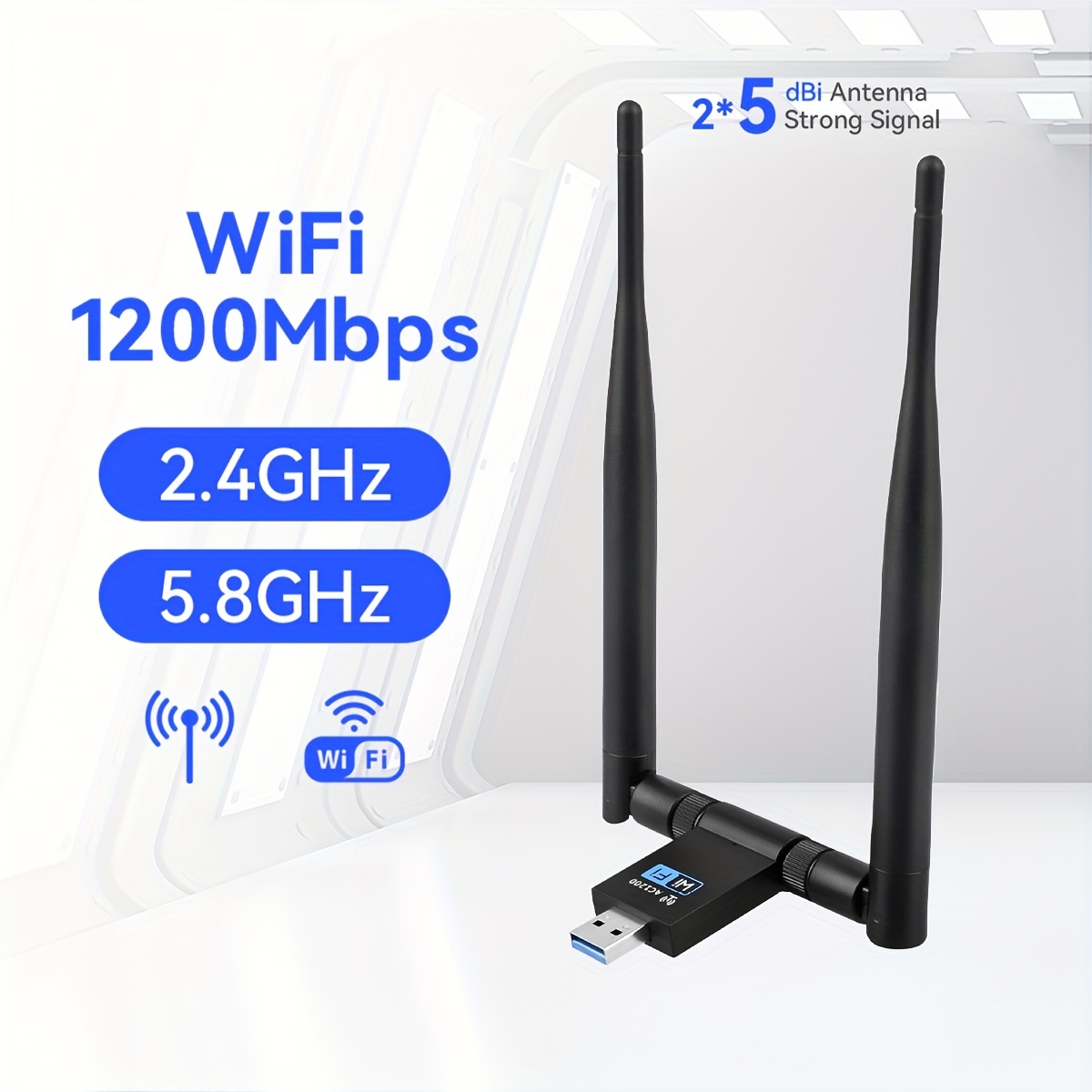 Wireless WIFI Booster Repetidor Repeater 1200Mbps Remote Wi-Fi