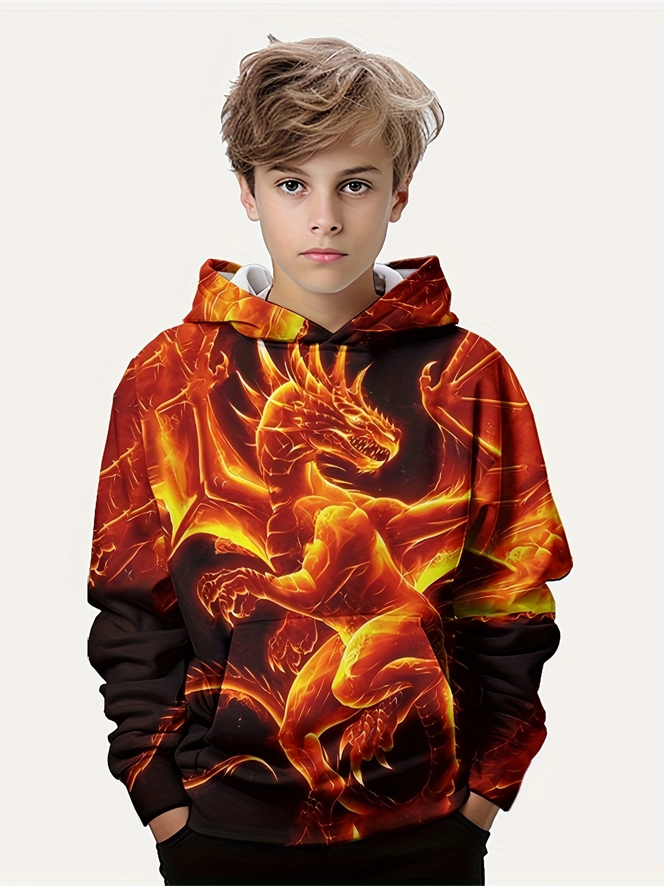 Chemise discount dragon orange