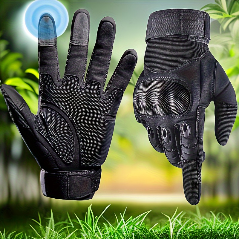 Unisex Outdoor Tactical Gloves Short Non slip Touch Screen - Temu